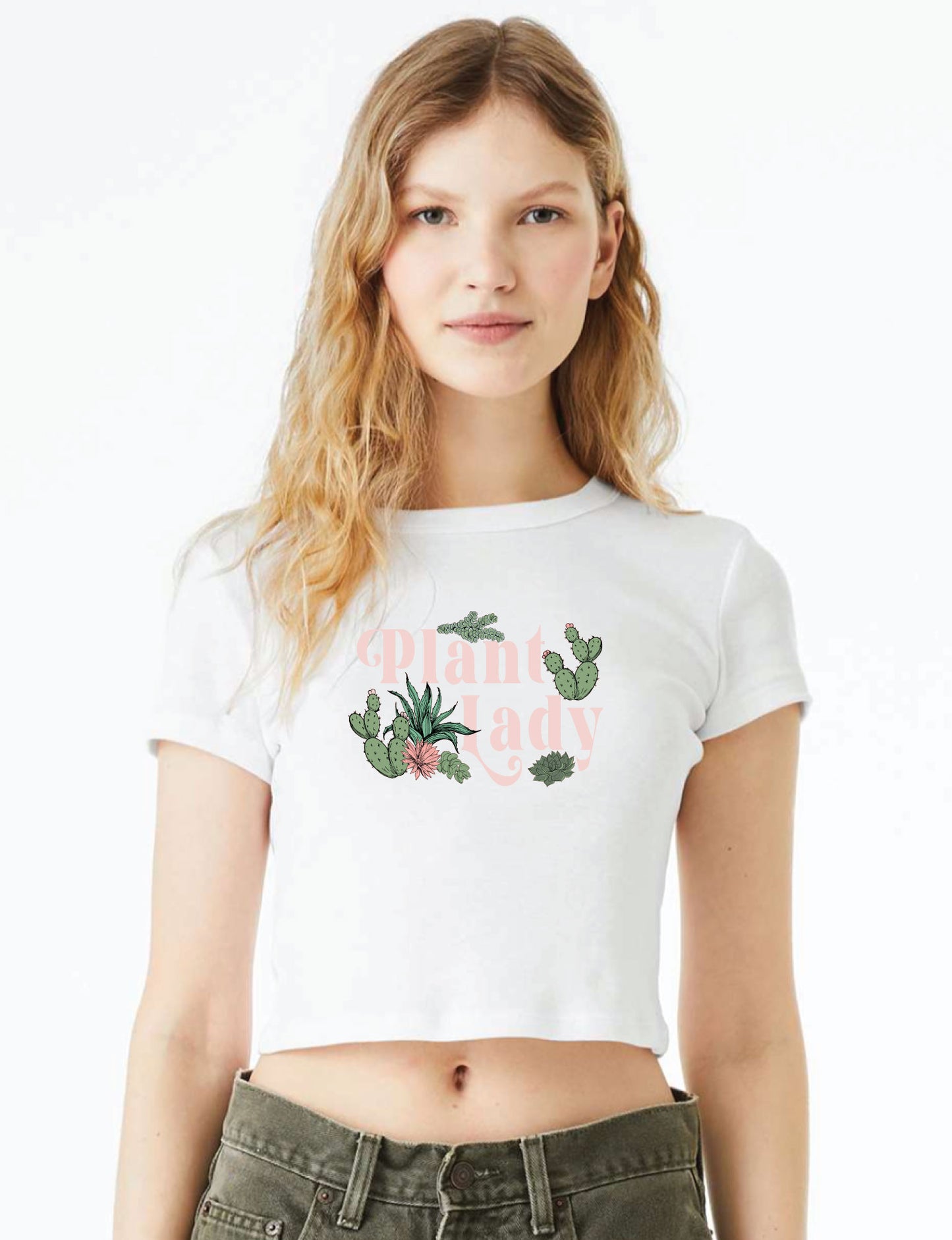 plant lady baby tee