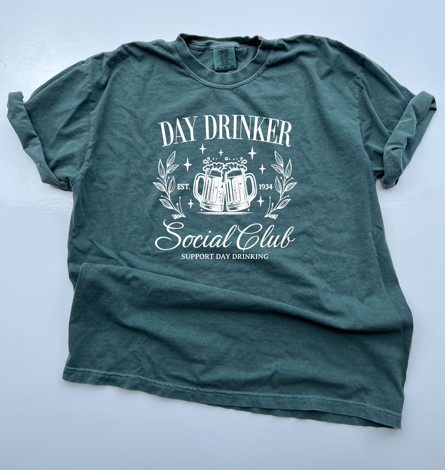 day drinker social club tee