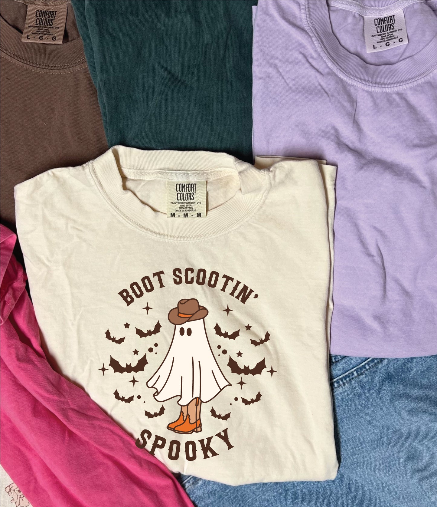 boot scootin spooky tee
