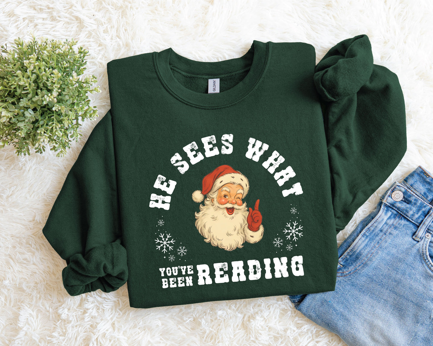 he sees what you've been reading crew