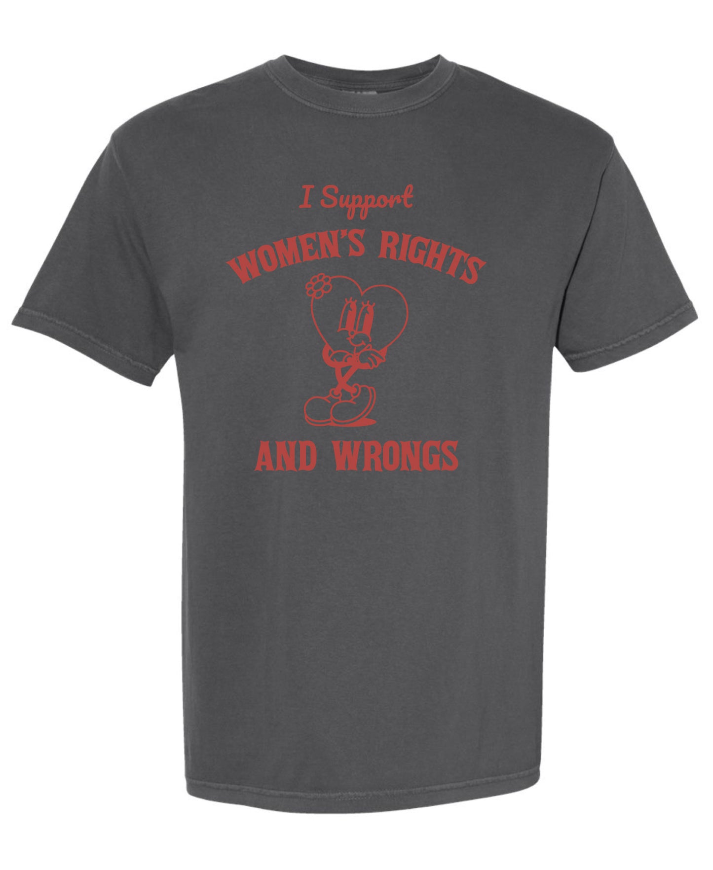 women's rights & wrongs tee