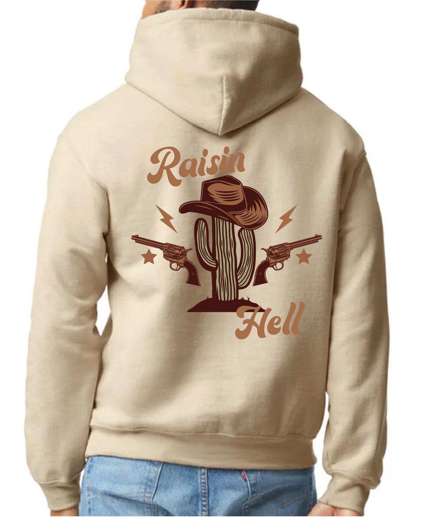 raisin hell hoodie