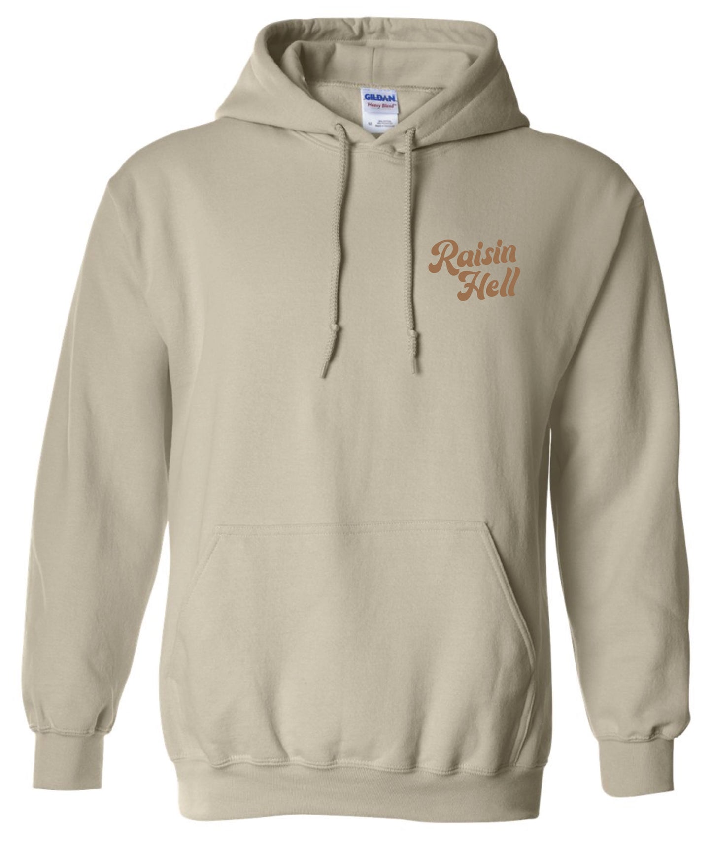 raisin hell hoodie