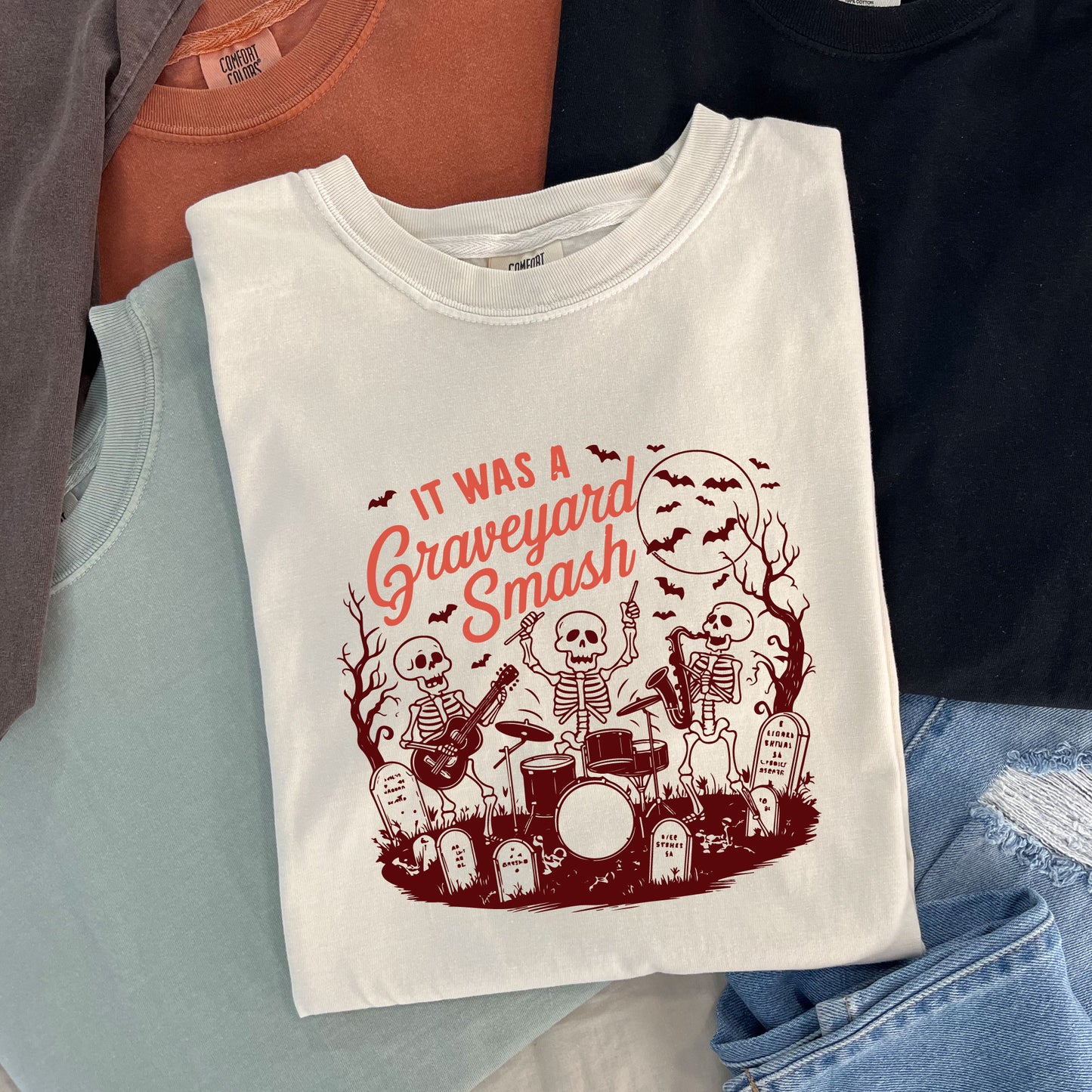 graveyard smash tee