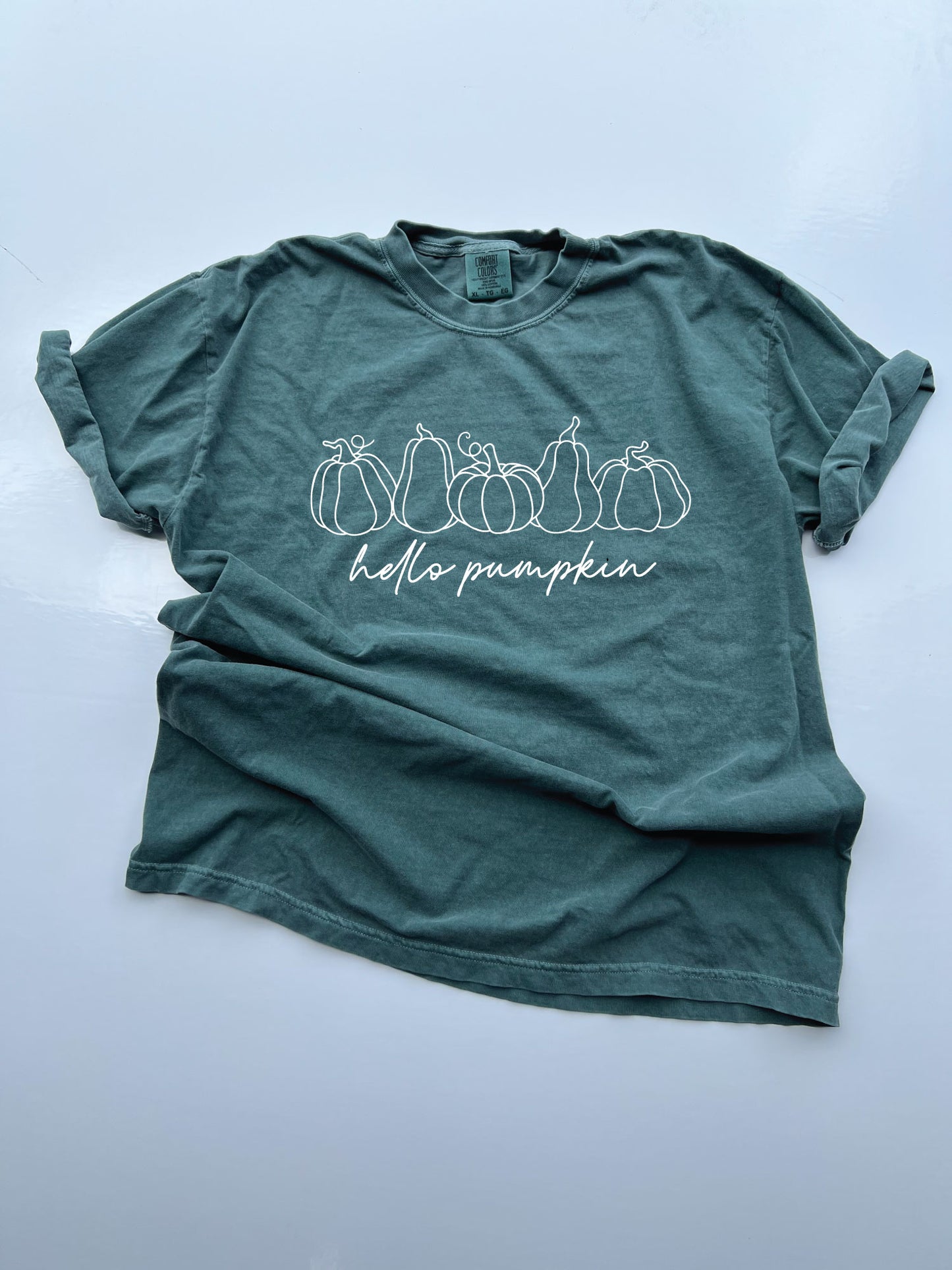 hello pumpkin tee