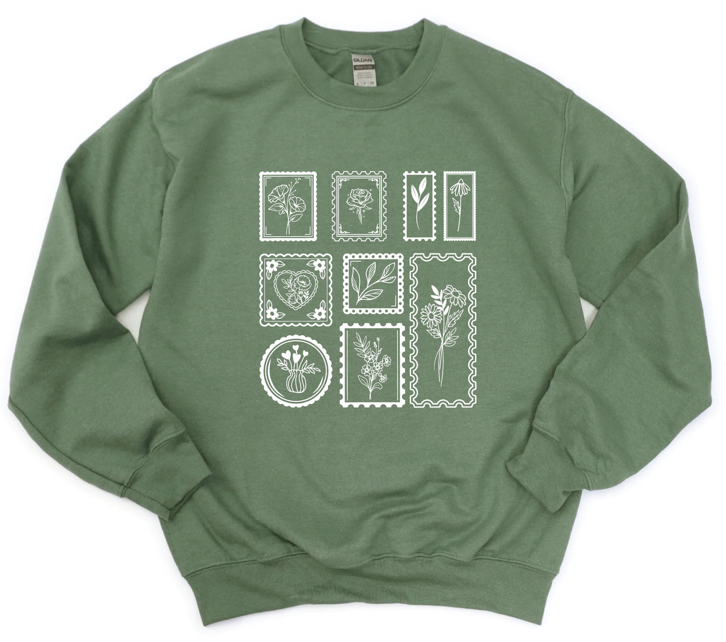stamp flower crew