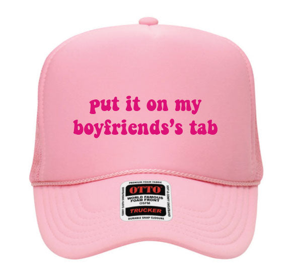 put it on my ___ tab cap