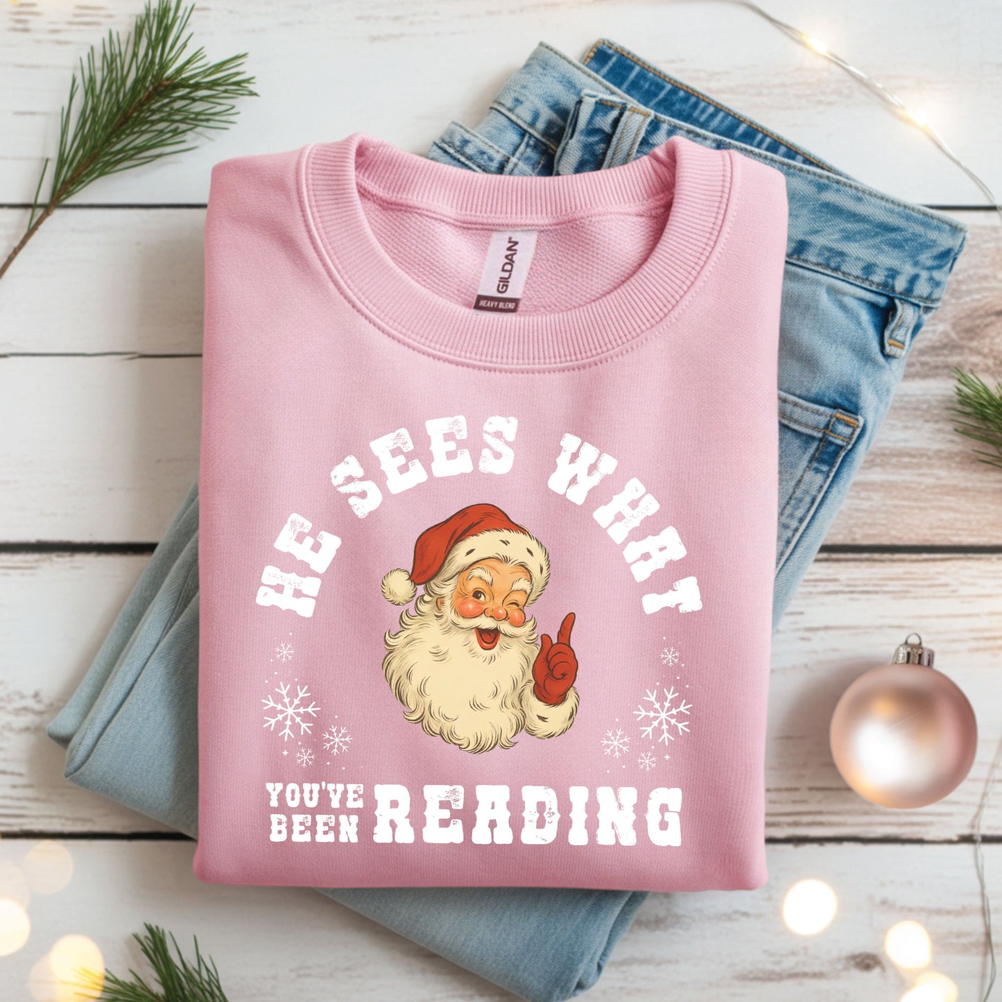 he sees what you've been reading crew