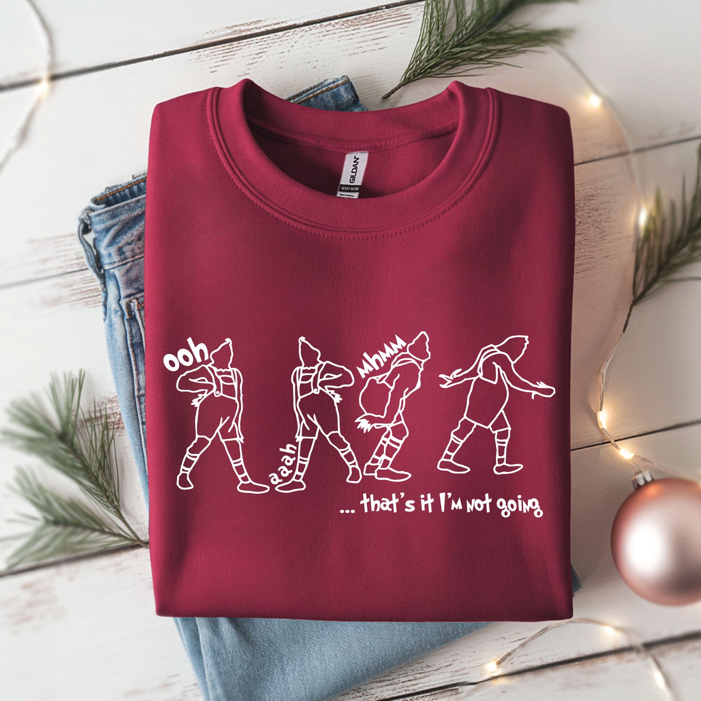 that's it i'm not going crew