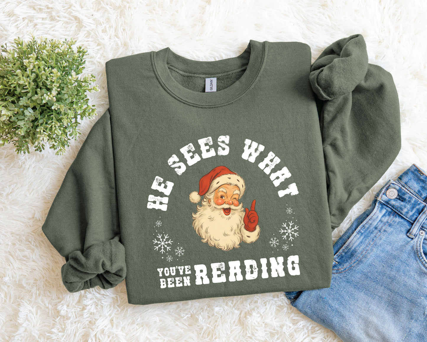 he sees what you've been reading crew