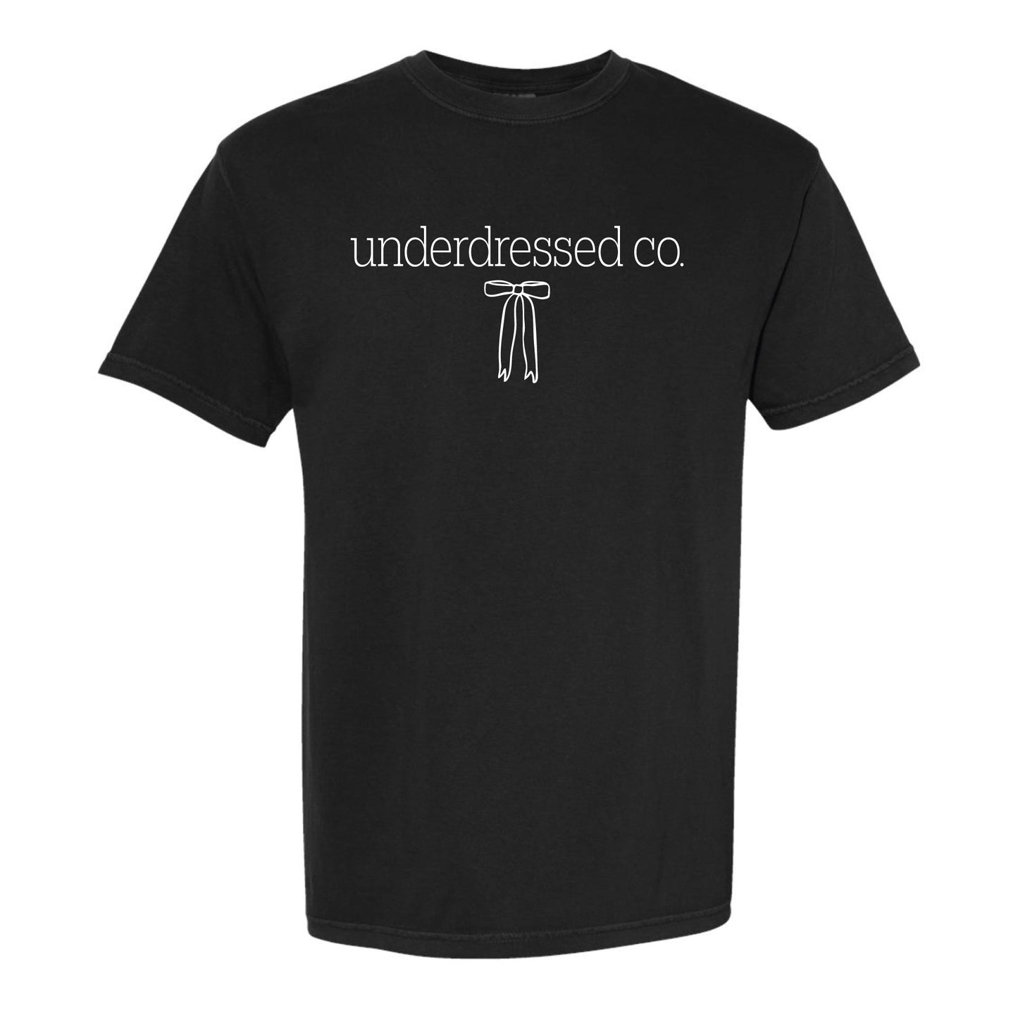 underdressed co. tee